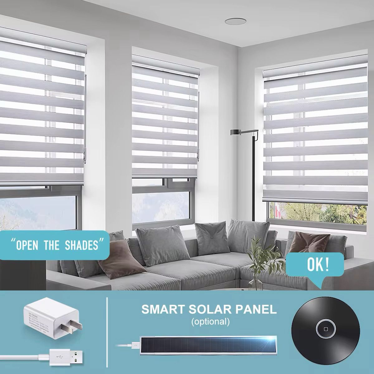 Motorized Smart Blinds
